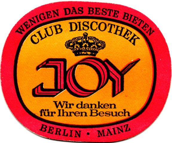 berlin b-be joy 1ab (oval175-wenigen das beste)